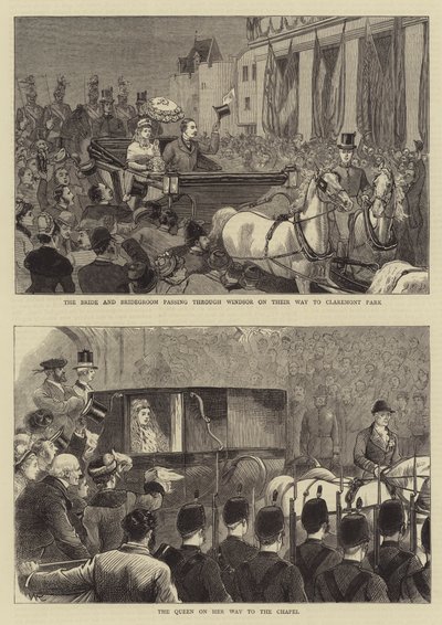 コンノート公爵の結婚 作： John Charles Dollman